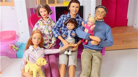 barbie three six|barbie mom and dad.